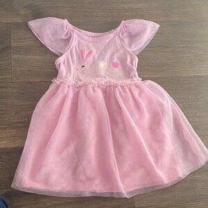 Cat & Jack Light Pink Bunny Dress